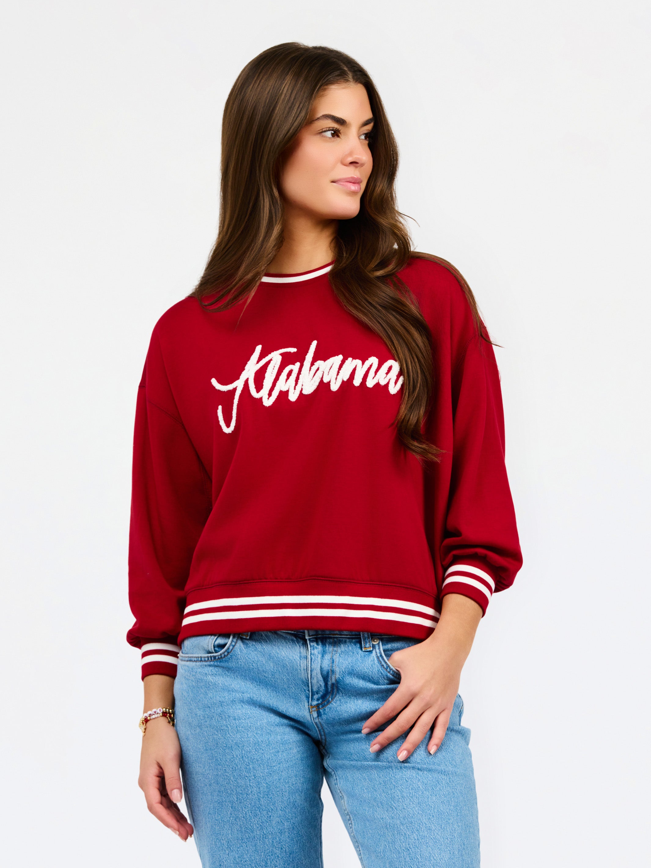 Millie Sweatshirt | Alabama Script – Mary Square