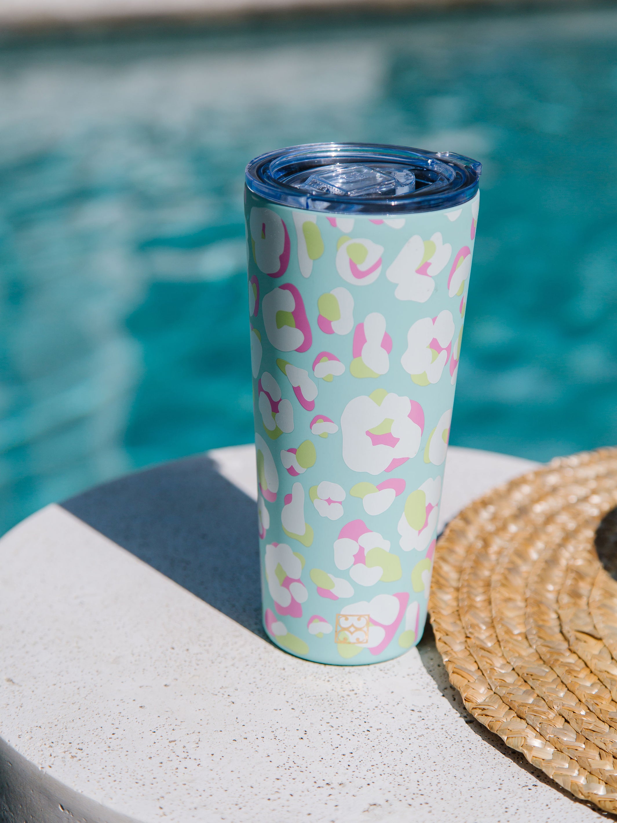 ELECTRIC AMBITION TUMBLER W/HANDLE — Turquoise Door Tomball