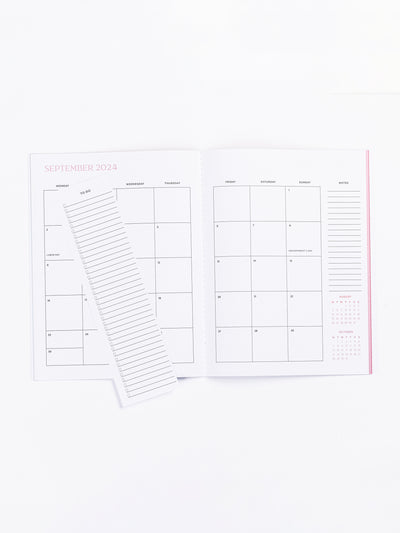 2024-25 Large Monthly Academic Planner | Richmond Cross