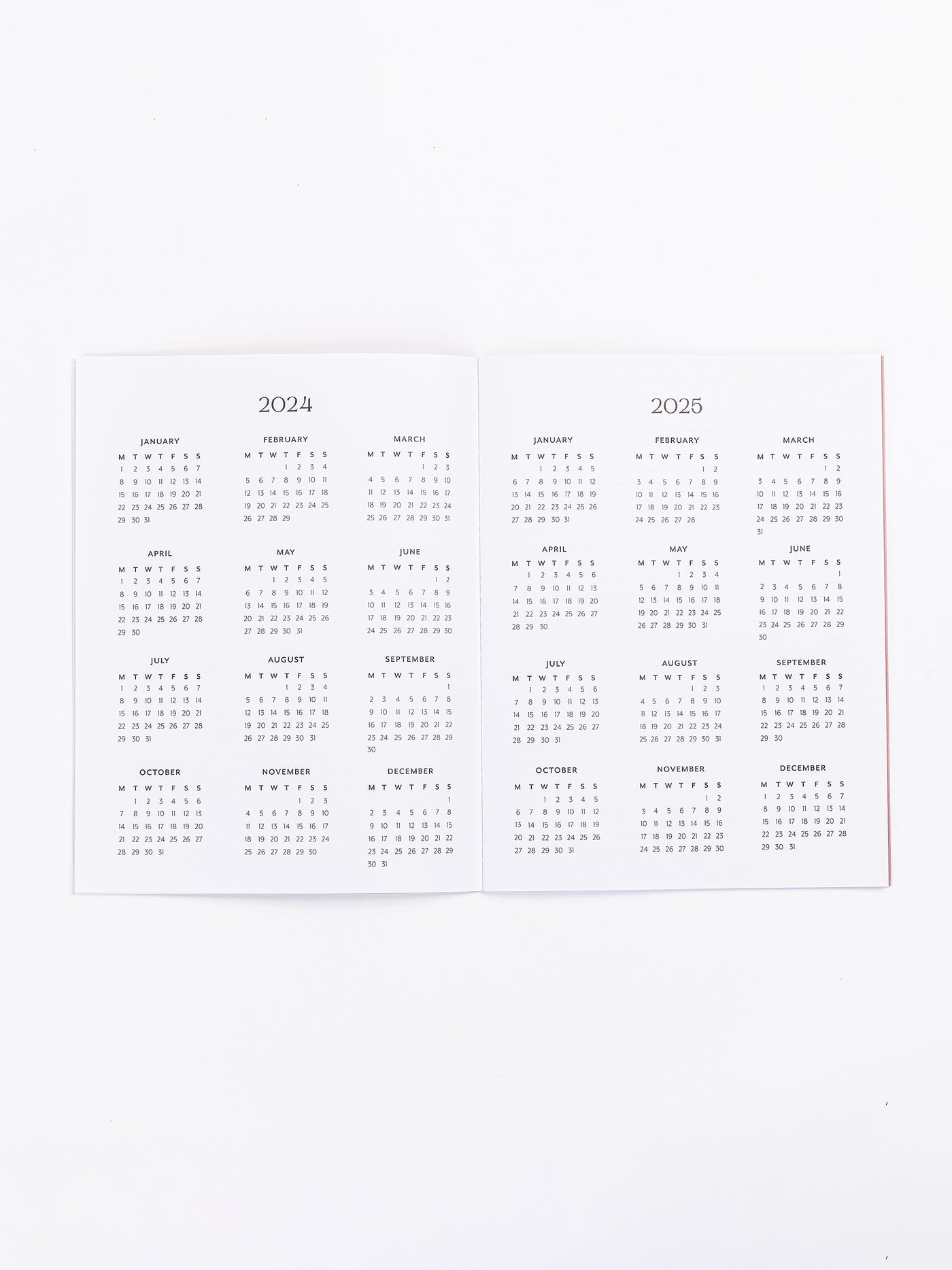 2024-25 Large Monthly Academic Planner | Trunk Show