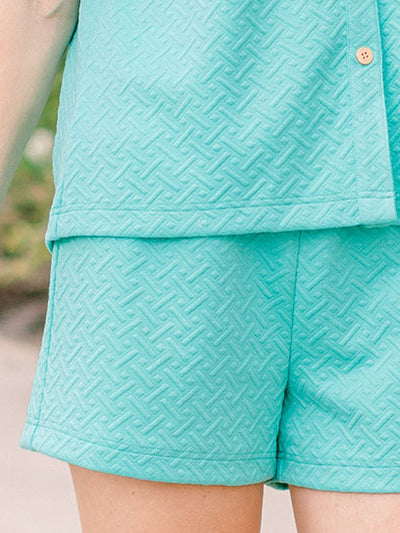 FINAL SALE - Maren Shorts | Teal