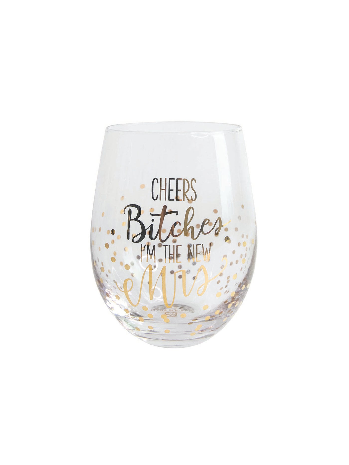 Stemless Wine Glass | New Mrs.