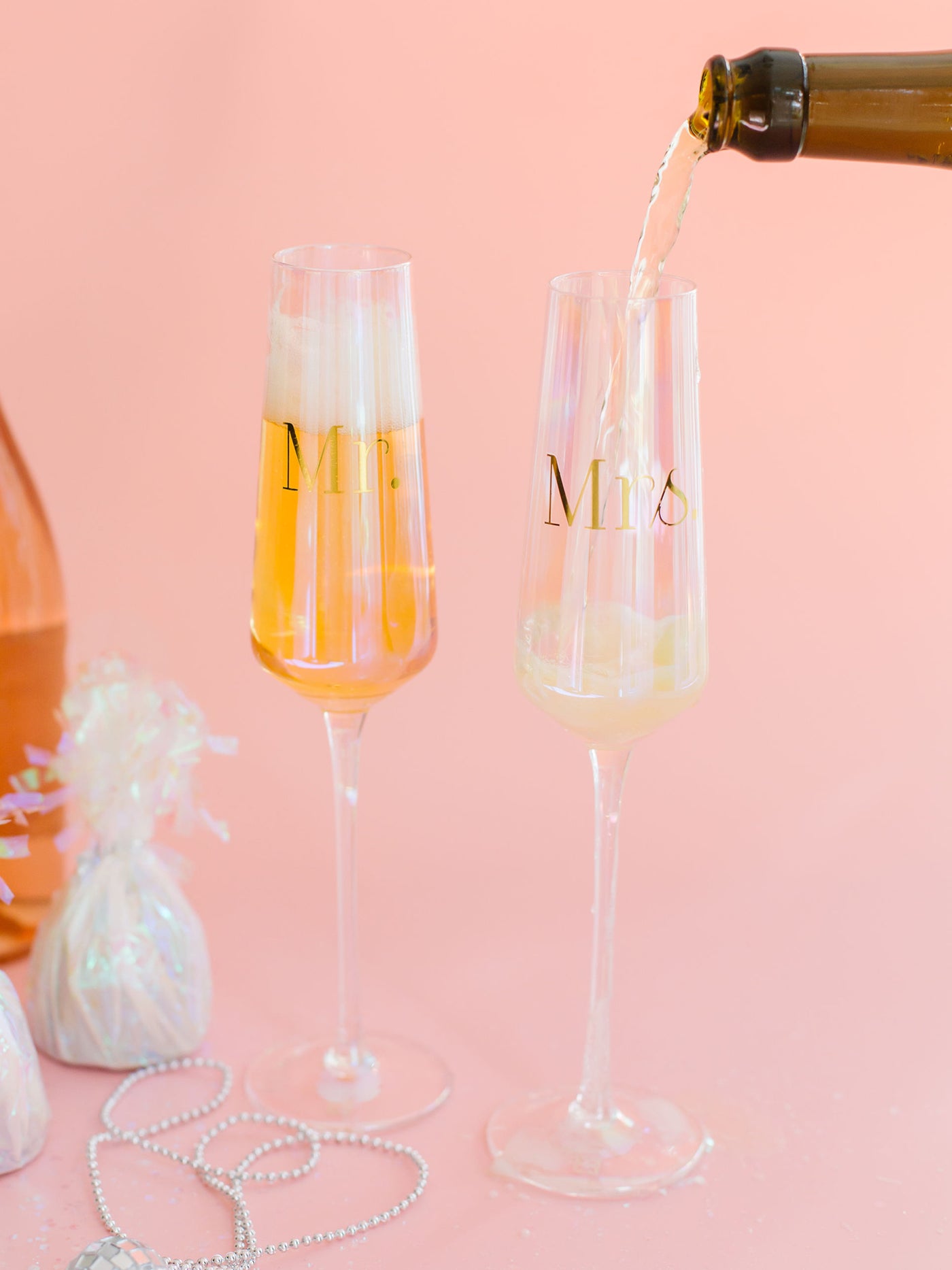 Champagne Flute | Mr. & Mrs. - Set of 2