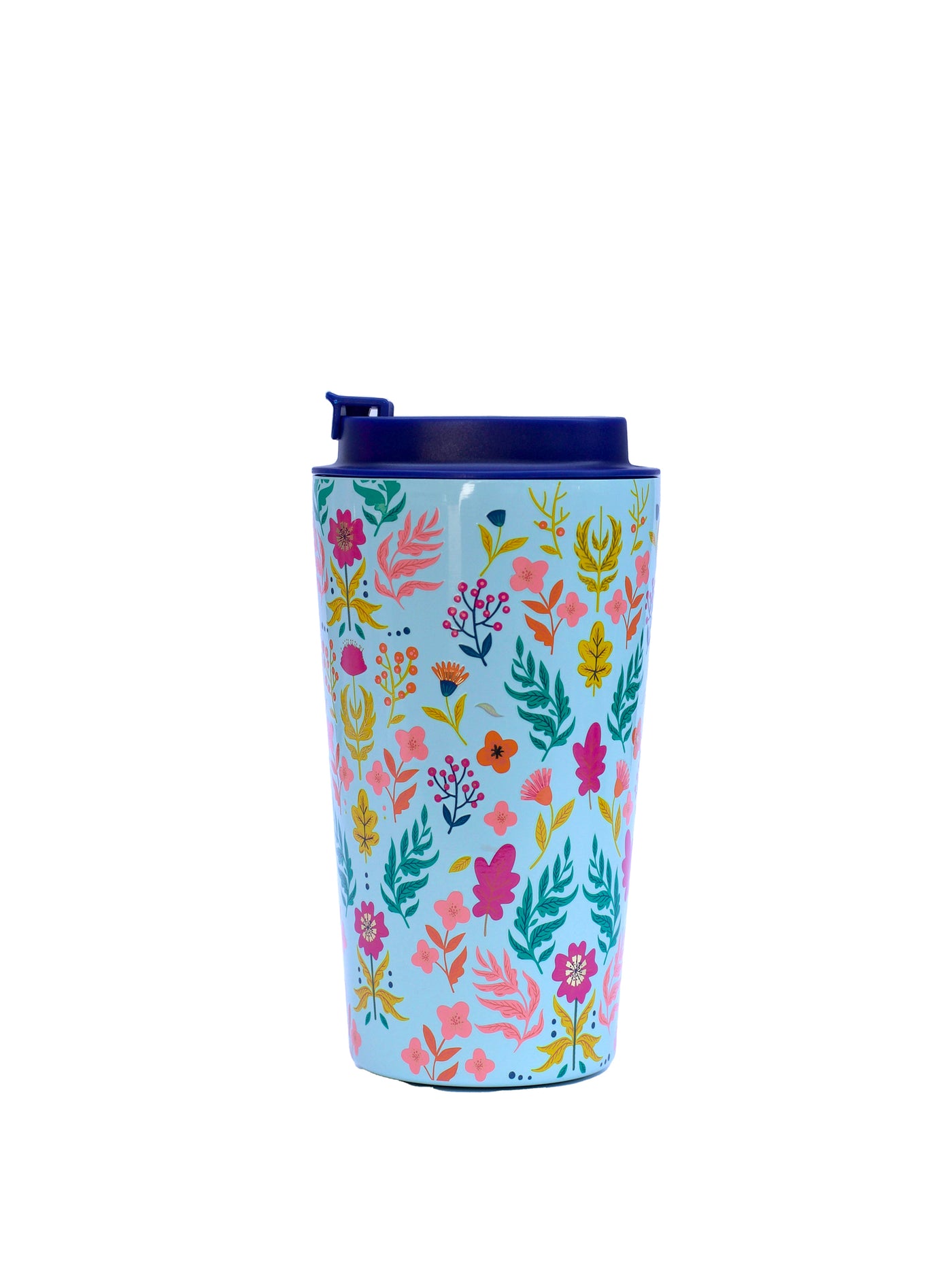 Wild Flower | Stainless To-Go Coffee Tumbler 15oz - Mary Square, LLC