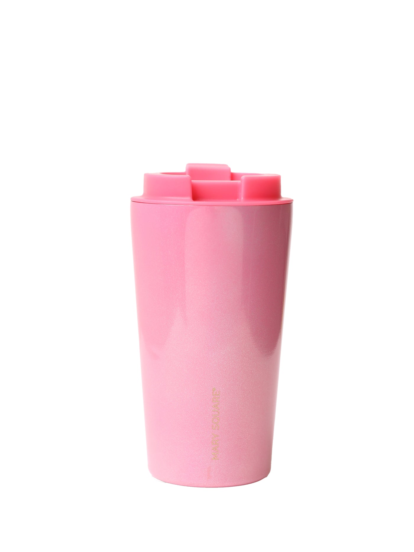 Pearlized Pink | Stainless To-Go Coffee Tumbler 15oz - Mary Square, LLC