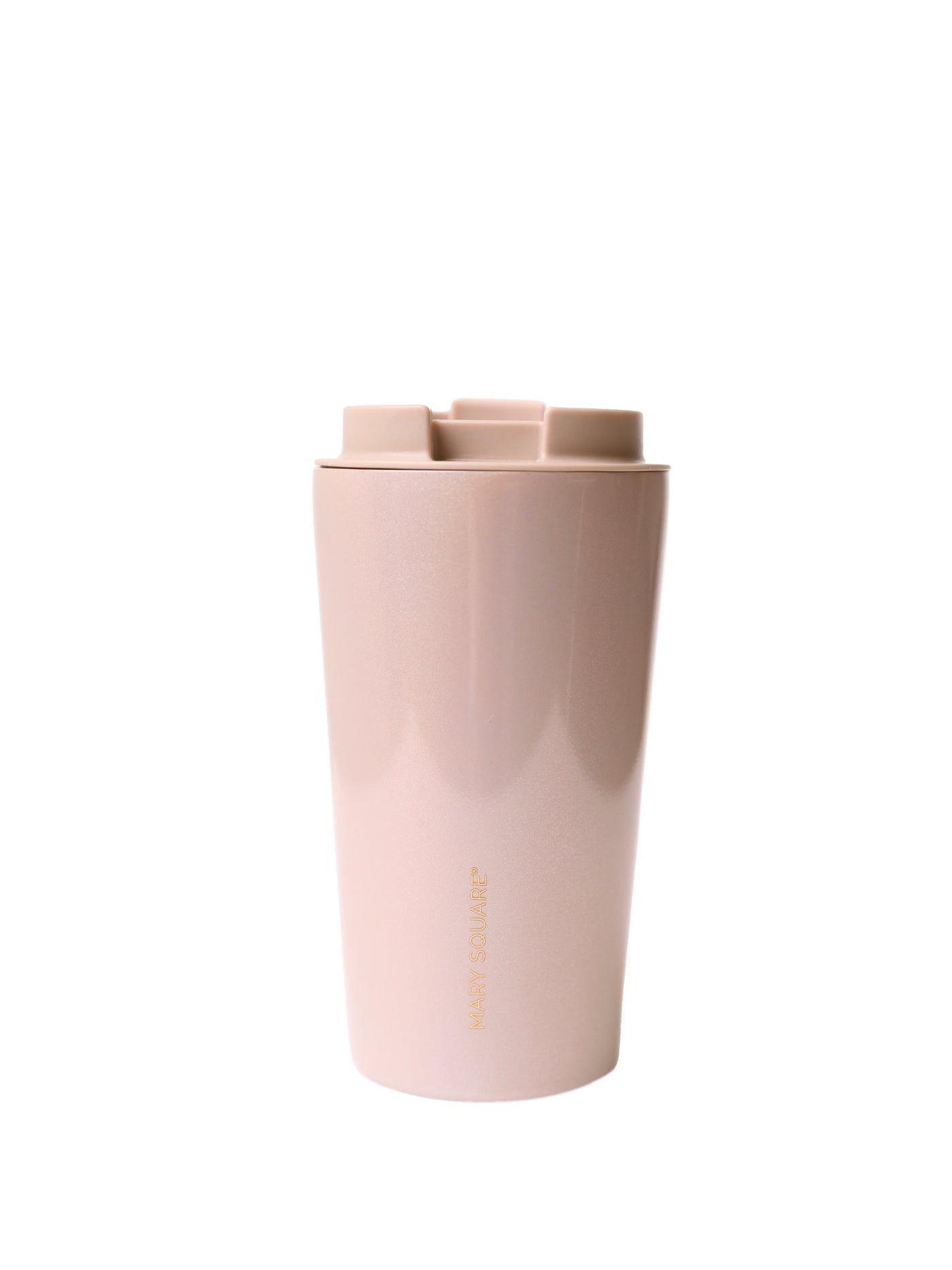 Pearlized Champagne | Stainless To-Go Coffee Tumbler 15oz - Mary Square, LLC