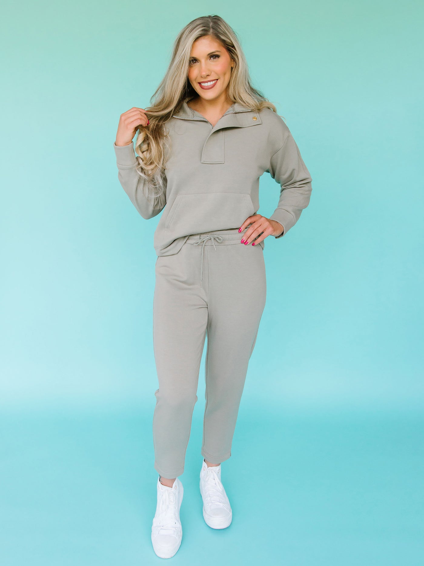 Carson LUX Pants | Olive - Mary Square, LLC