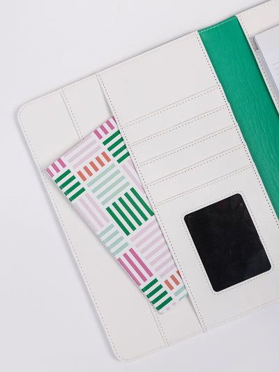 Small Notebook | Town Square Pink & Green