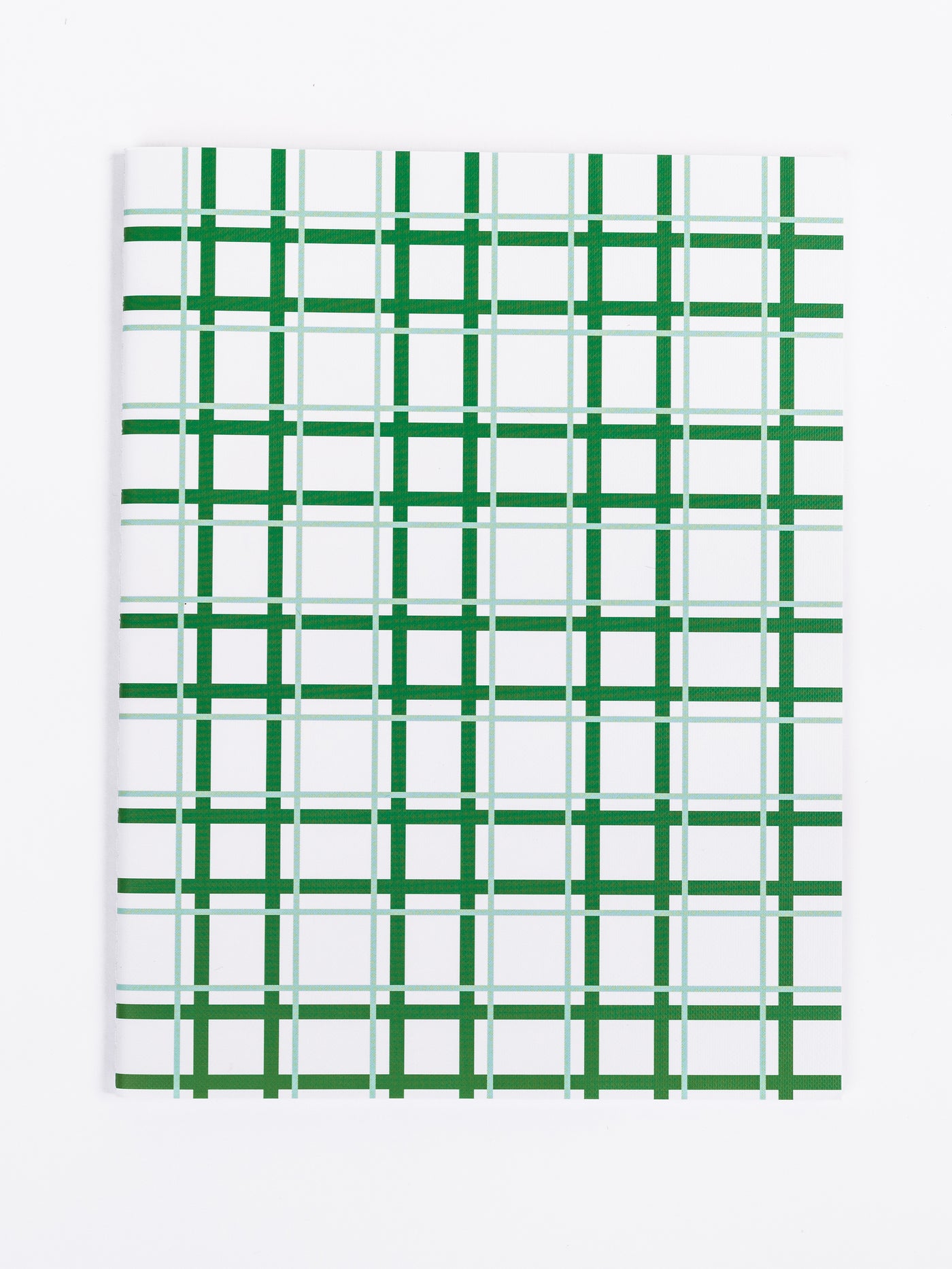 Large Notebook | On the Grid Green