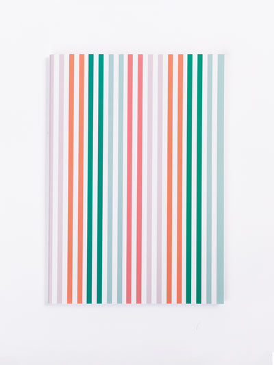 Medium Notebook | Cabana Stripe Multi