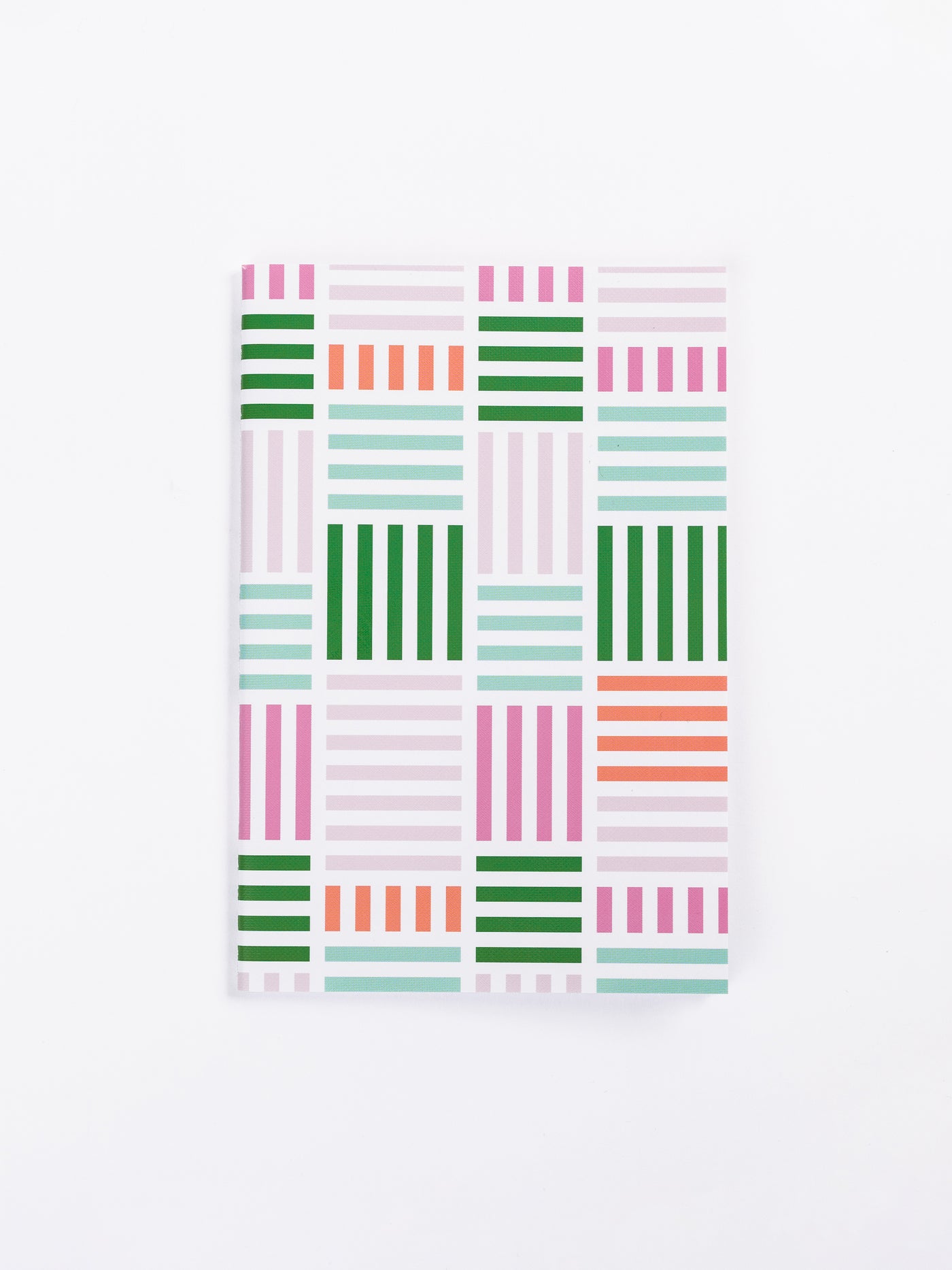 Small Notebook | Town Square Pink & Green
