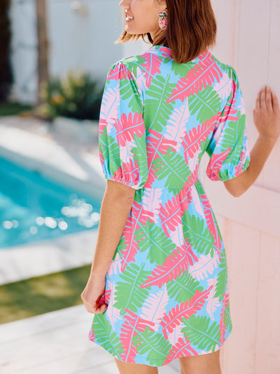 Catalina Dress | Party Palms Green