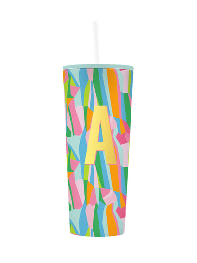 Initial 24oz Straw Tumbler | Tropical