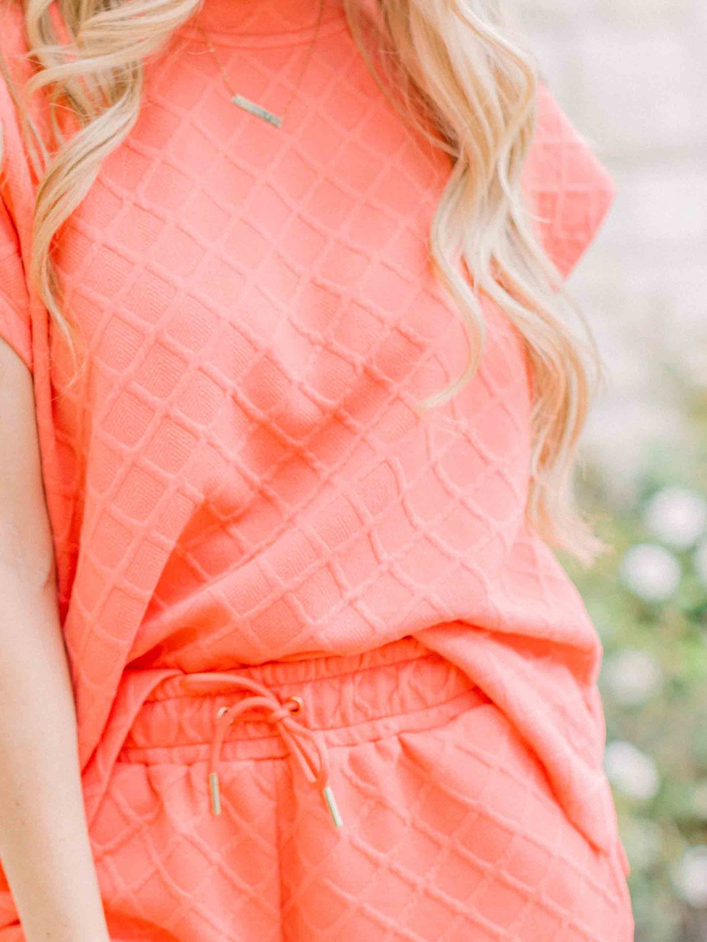 Claire Top | Coral