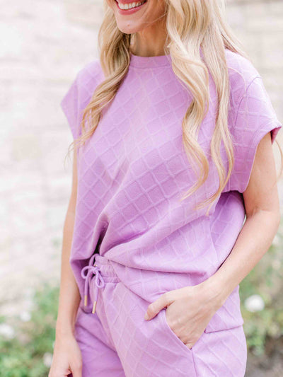 Claire Top | Lilac