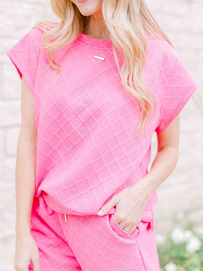 Claire Top | Pink