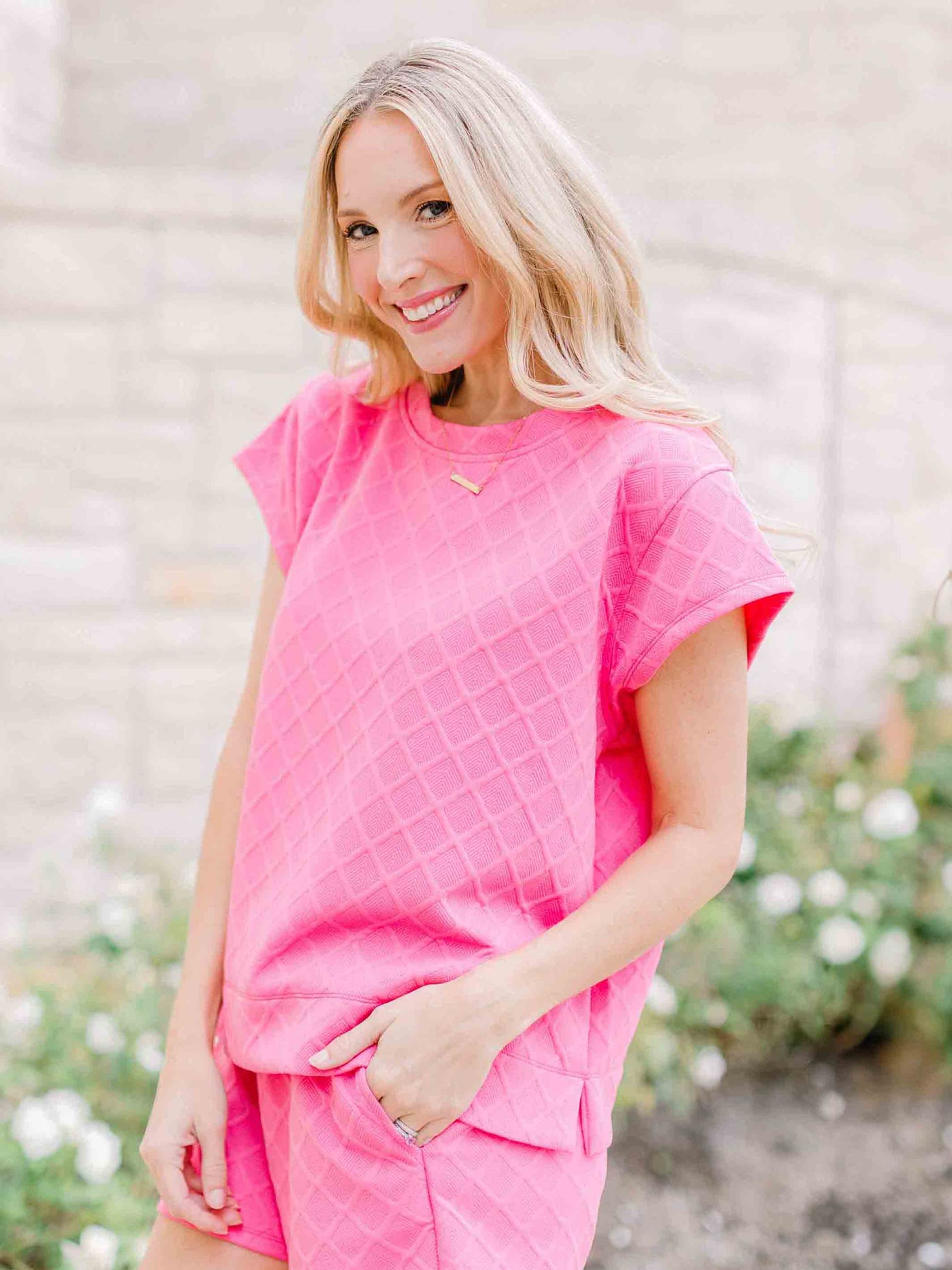 Claire Top | Pink