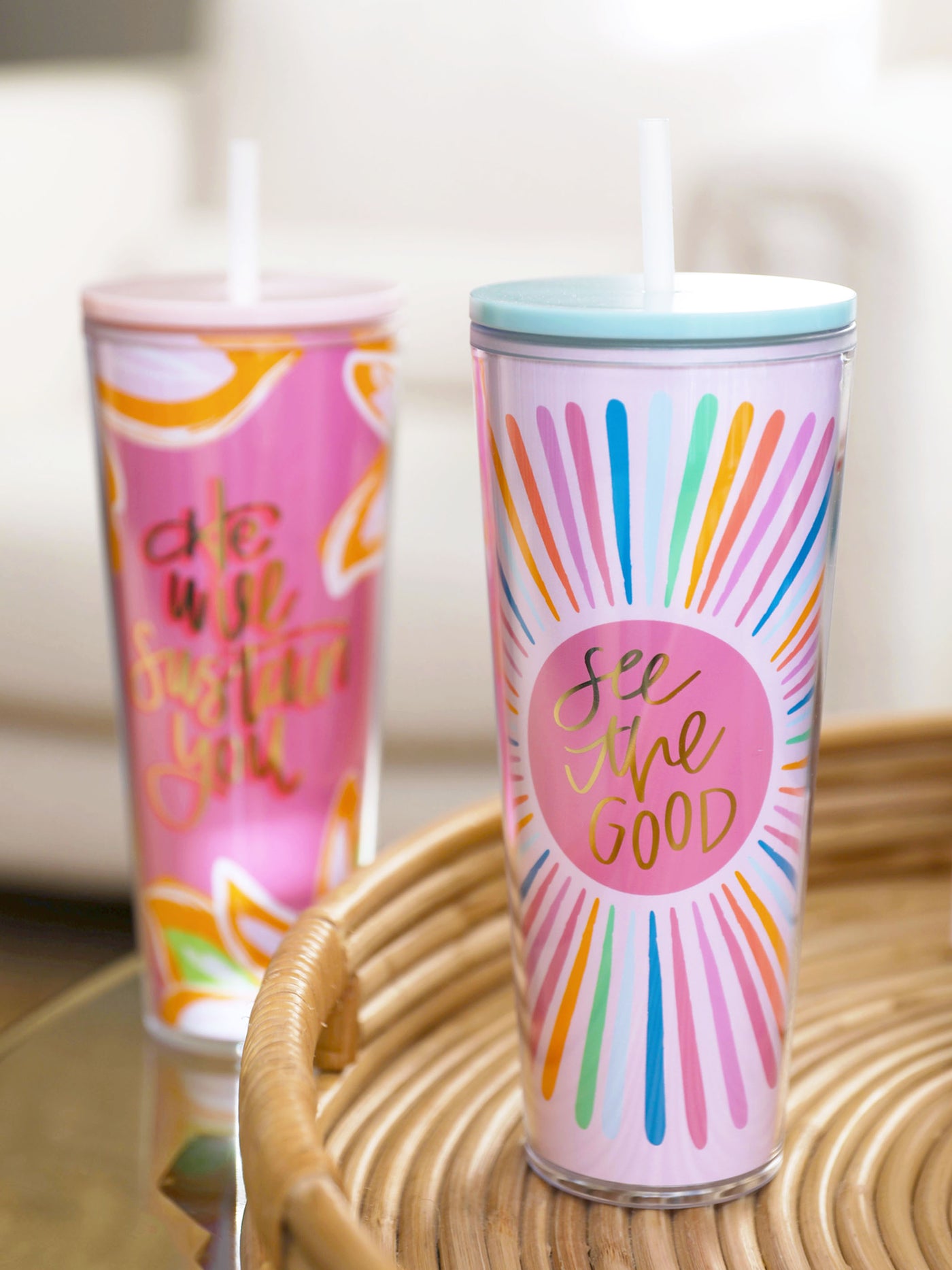 24oz Straw Tumbler | See the Good