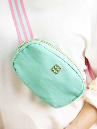 FINAL SALE - Luxe Crossbody Bag | Mint