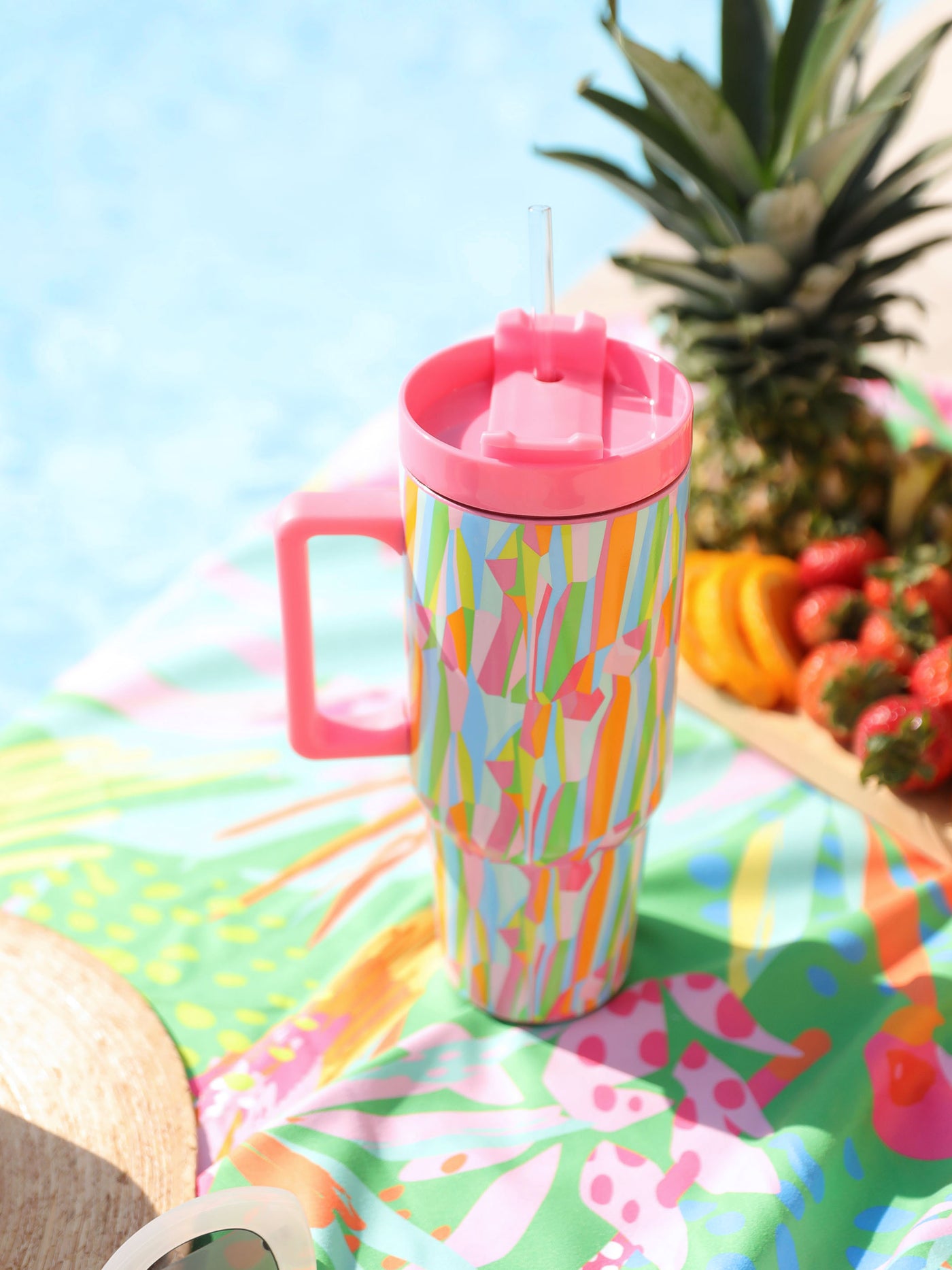 FINAL SALE - Stainless To-Go Tumbler | Sea Glass