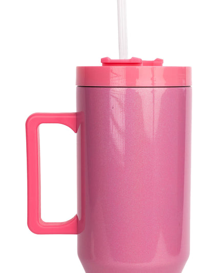 40oz Stainless To-Go Tumbler | Pearlized Pink