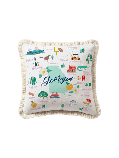 Square Pillow | Georgia