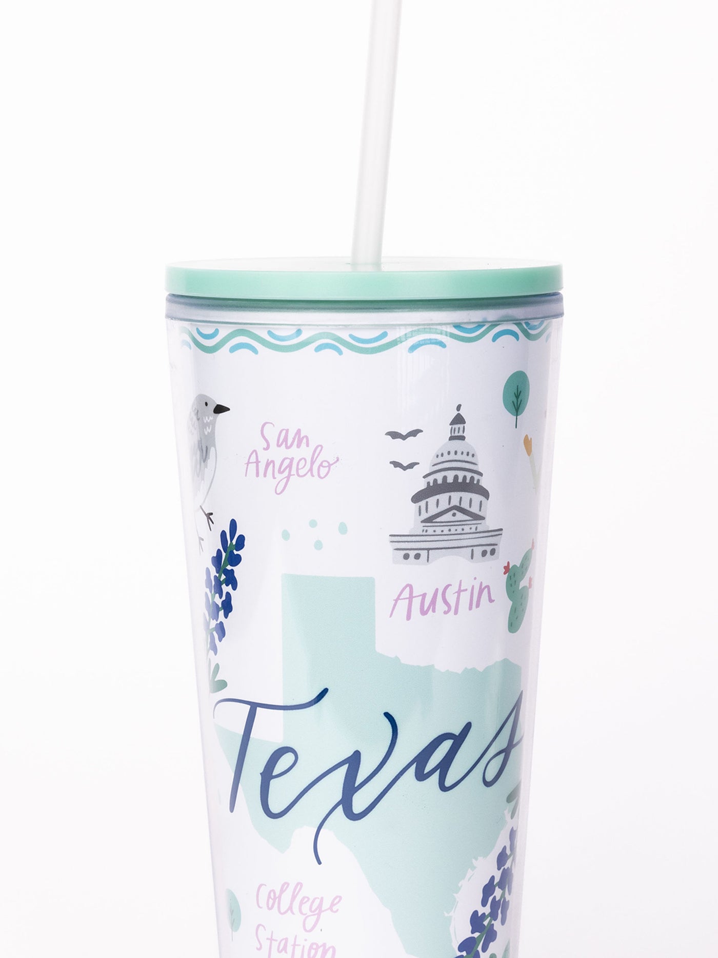 Straw Tumbler | Texas