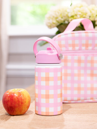 Kids Stainless Bottle | Pretty Plaid