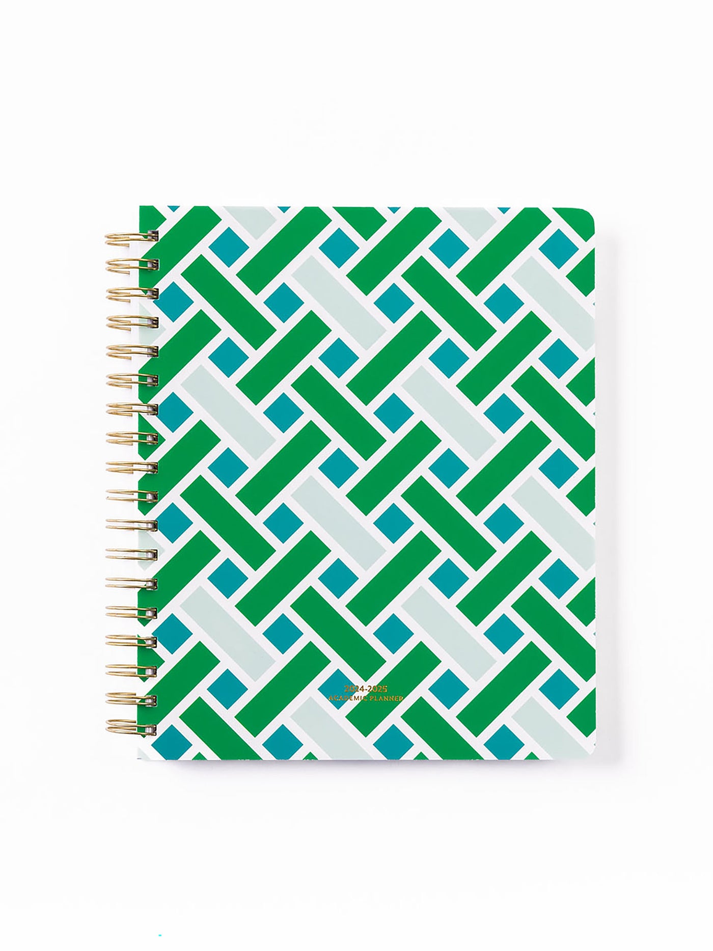 2024-25 Spiral Weekly Academic Planner | Green Weaver