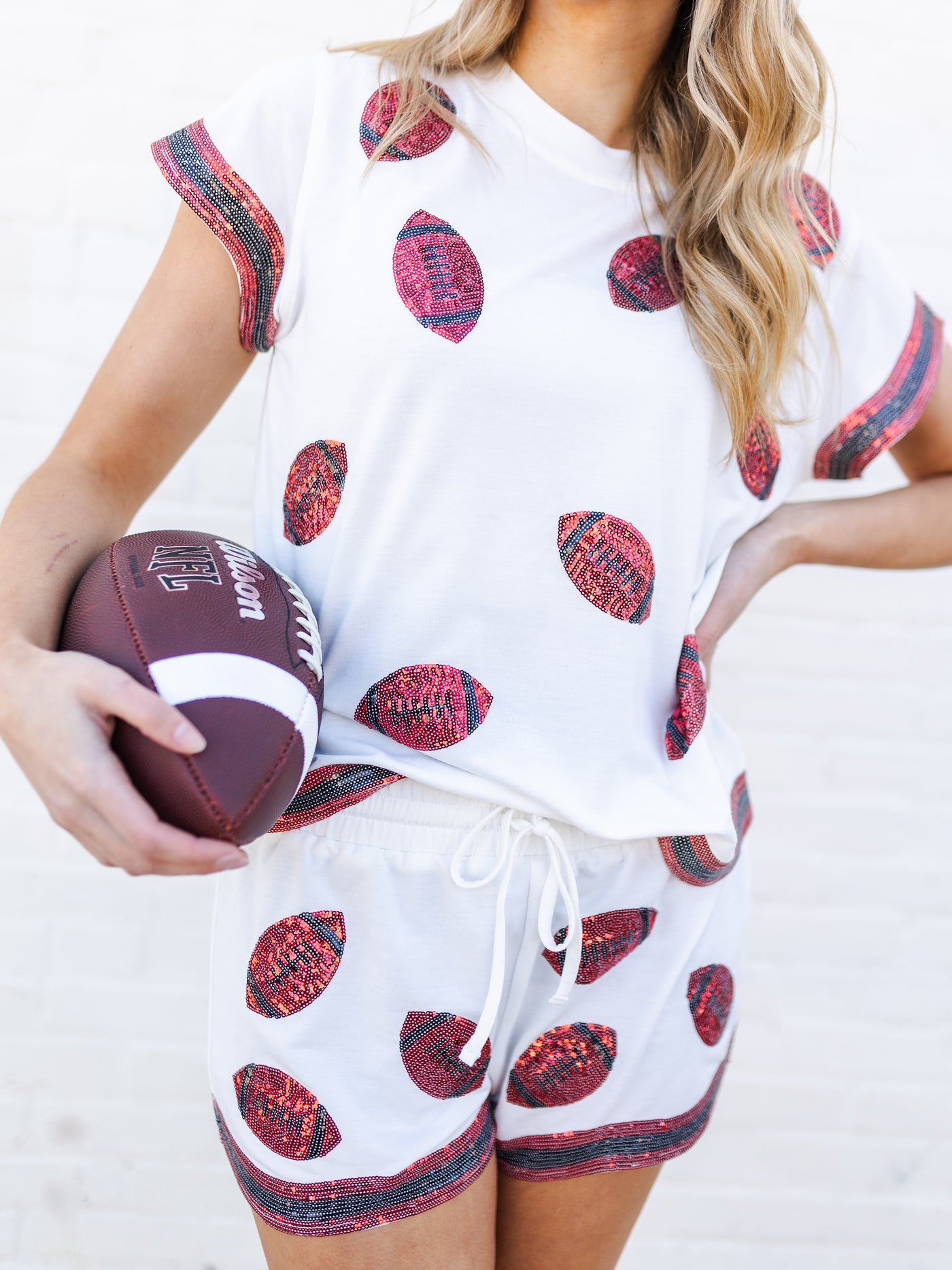 Ginny Shorts | Red + Black