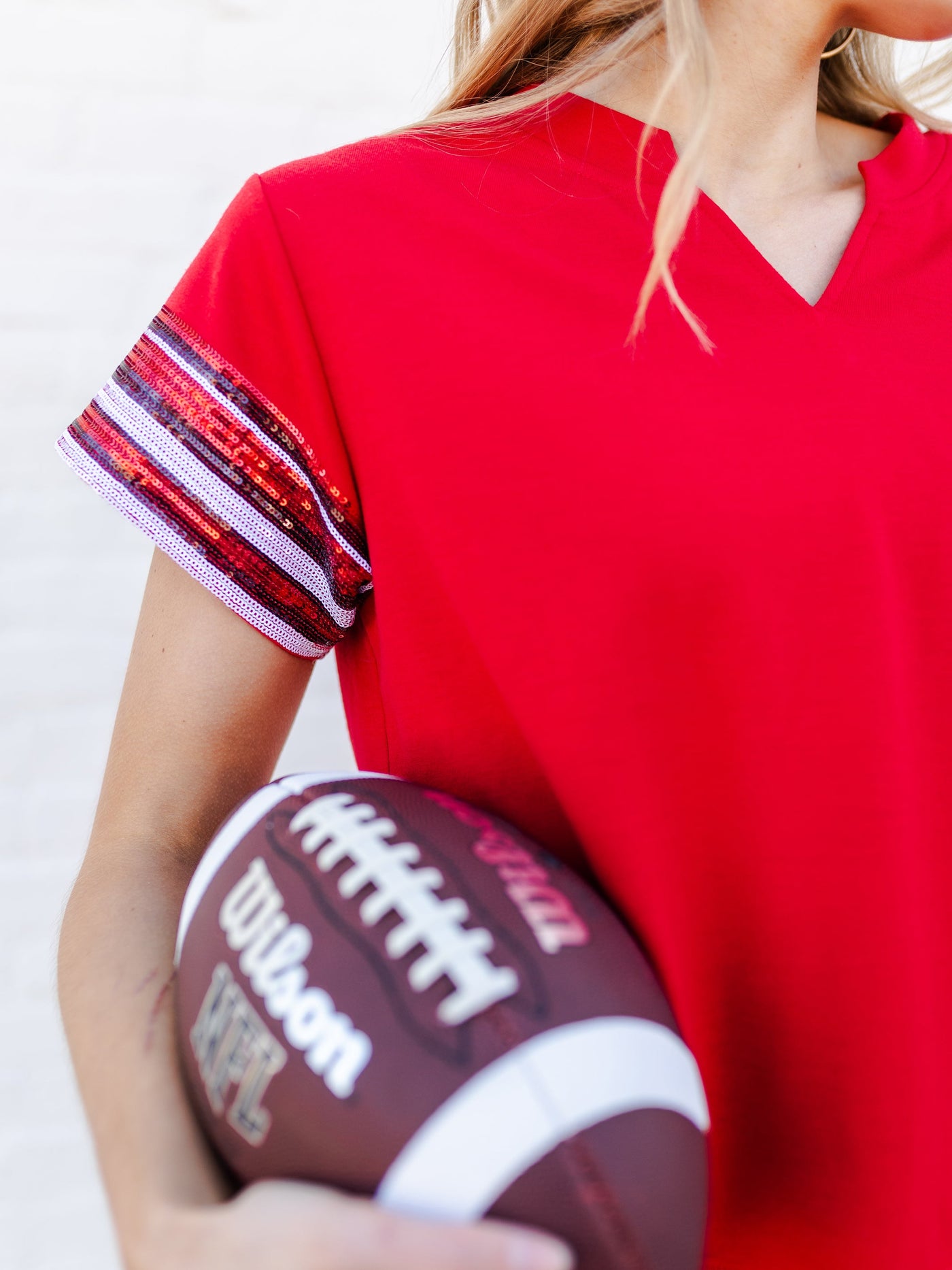 Lauren Top | Red + Black