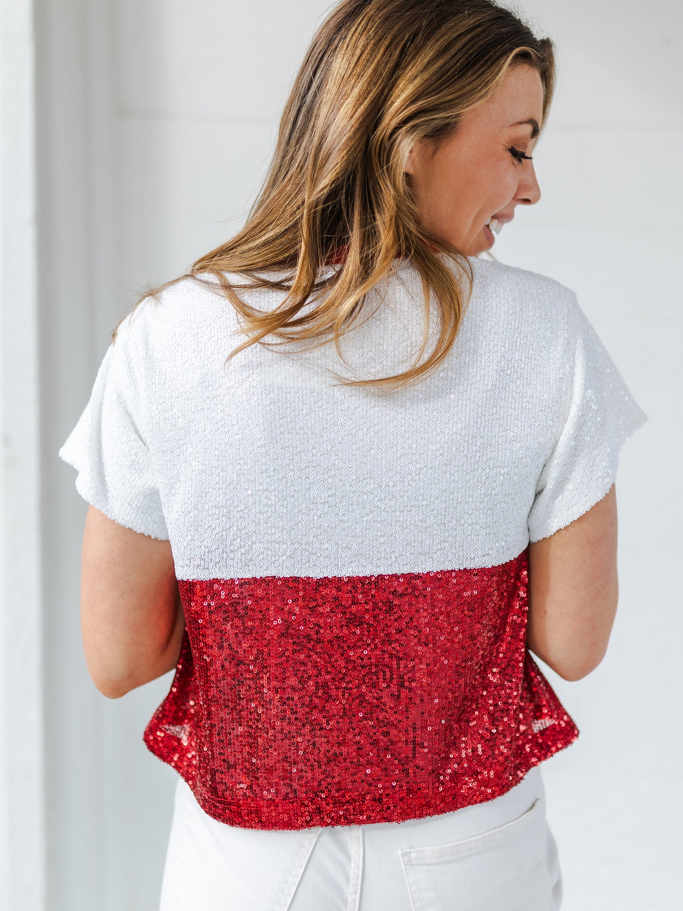 Diane Top | Crimson + White