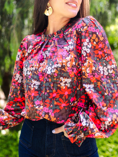 FINAL SALE - Quinn Top | Secret Garden Olive