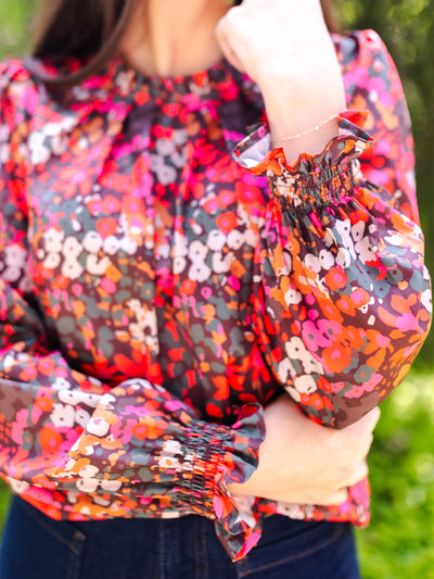 FINAL SALE - Quinn Top | Secret Garden Olive