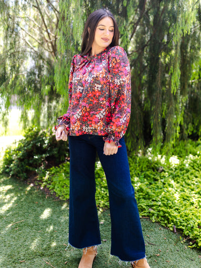 FINAL SALE - Quinn Top | Secret Garden Olive