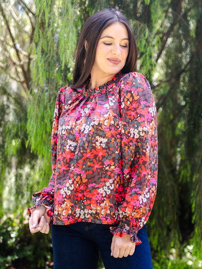 FINAL SALE - Quinn Top | Secret Garden Olive