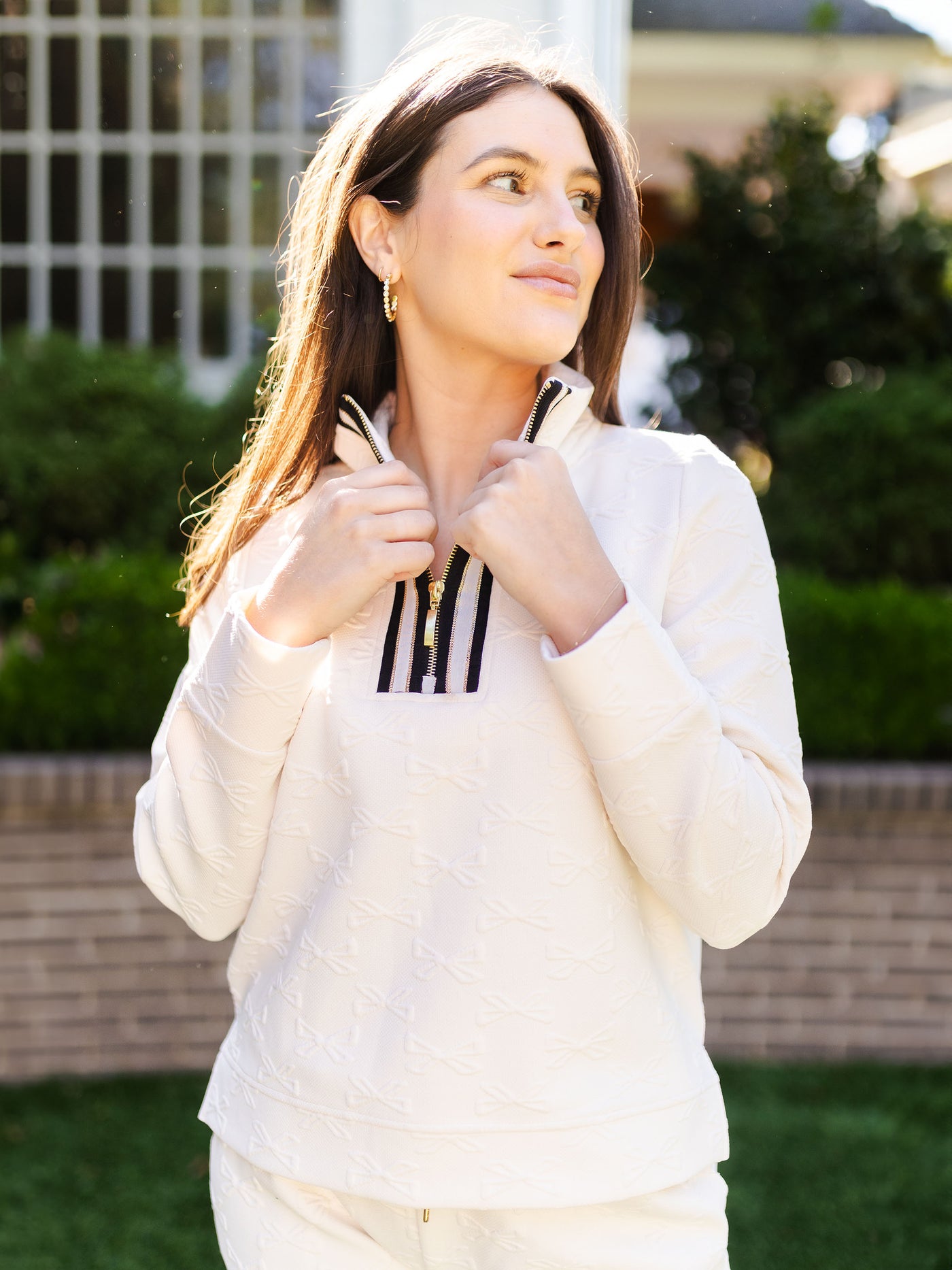 Lula Top | Ivory Bows