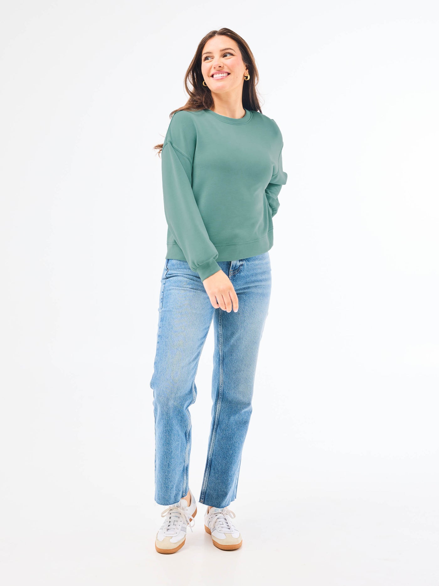 Cora Top | Eucalyptus