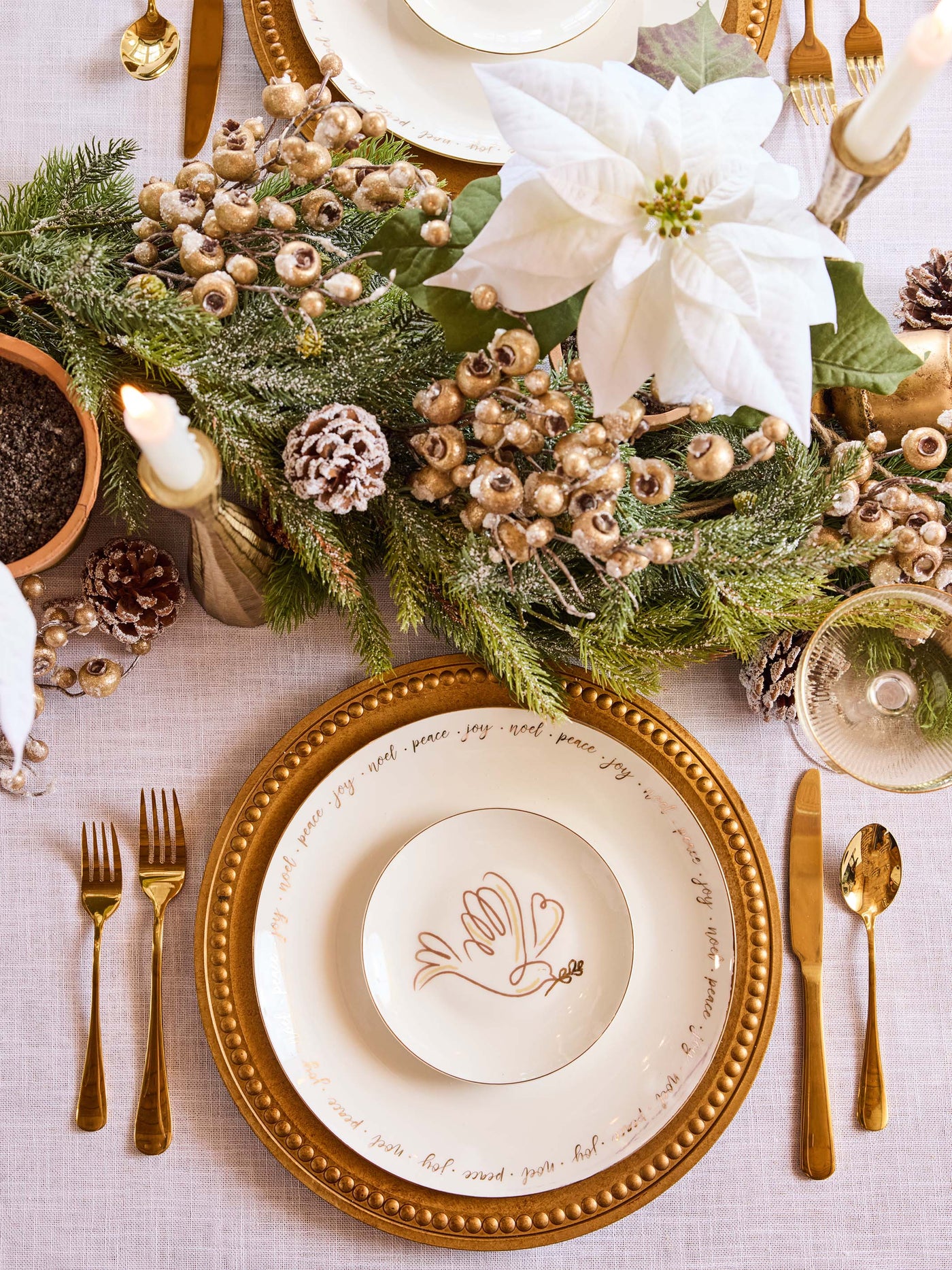 Appetizer Plates | Peace - Set of 4