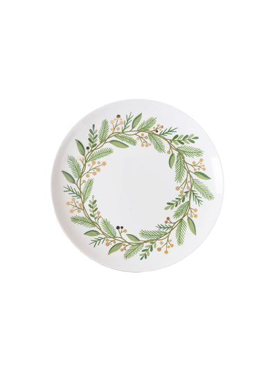 Dinner Plates | Wreath - Set of 6