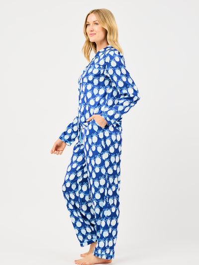 Women's Satin Charlotte Pants Set | 'Twas the Night
