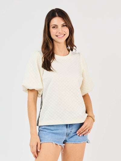 FINAL SALE - Jamie Top | Ivory