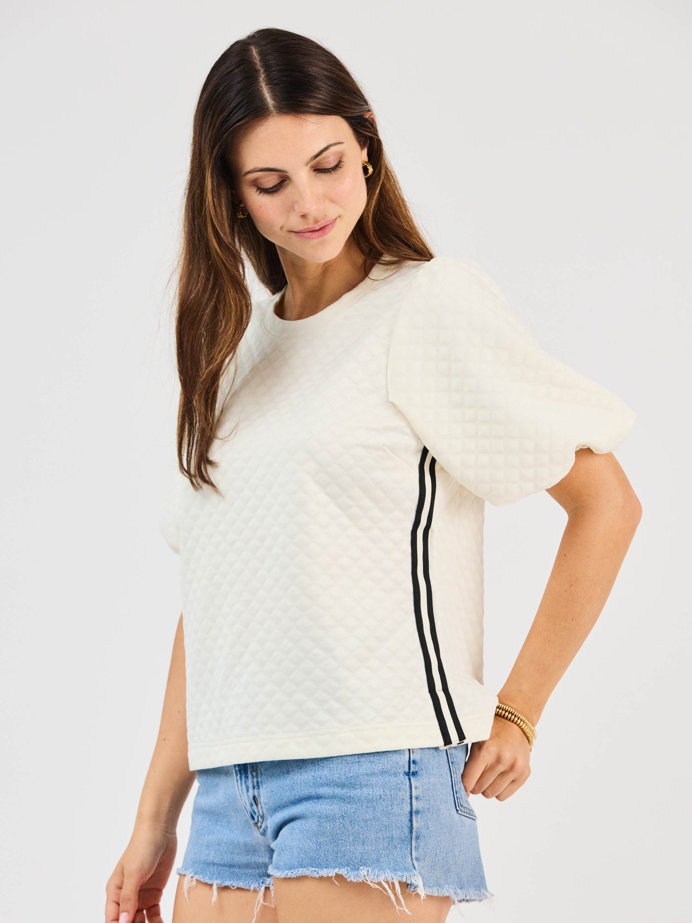 FINAL SALE - Jamie Top | Ivory