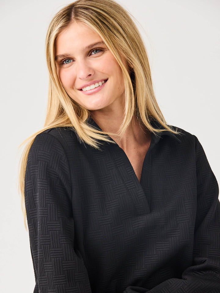 FINAL SALE - Lindsay Top | Black – Mary Square