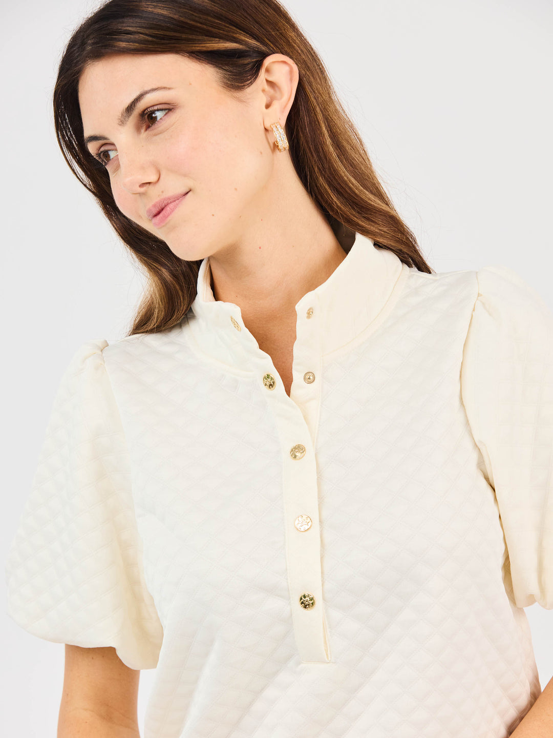 Madelyn Top | Ivory – Mary Square