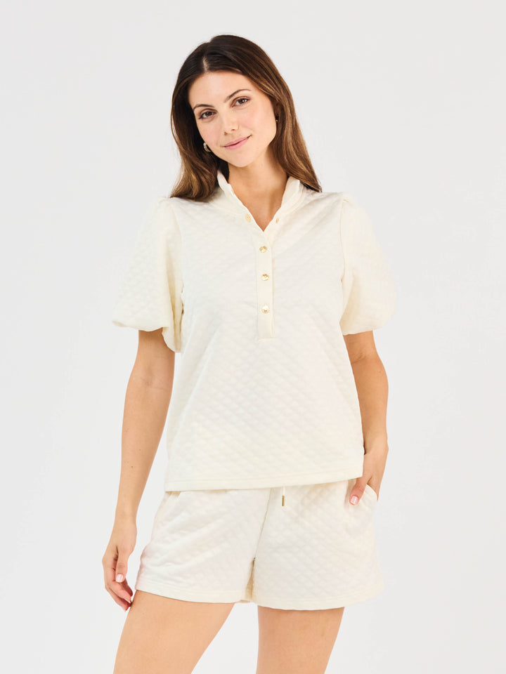Madelyn Top | Ivory – Mary Square