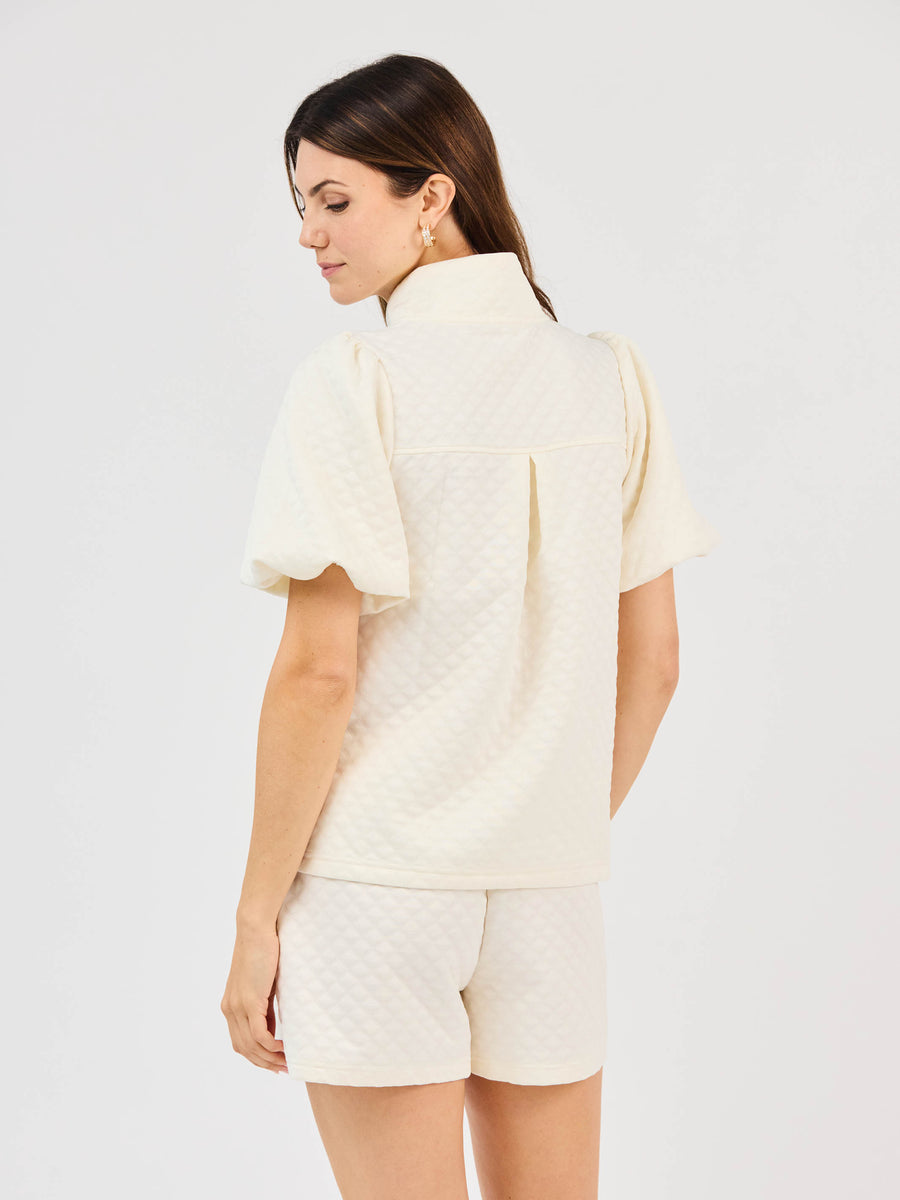 FINAL SALE - Madelyn Top | Ivory – Mary Square