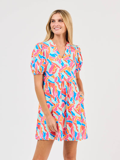 FINAL SALE - Catalina Dress | Cool Waters Blue
