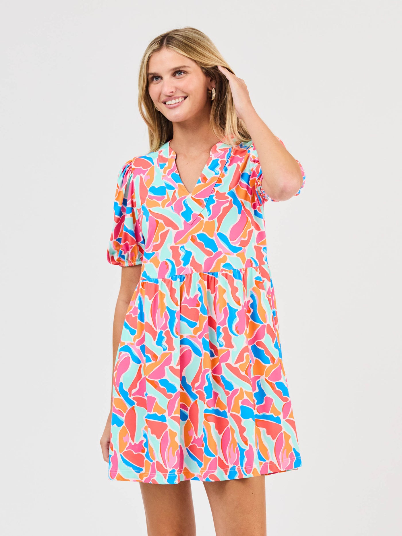 FINAL SALE - Catalina Dress | Cool Waters Blue