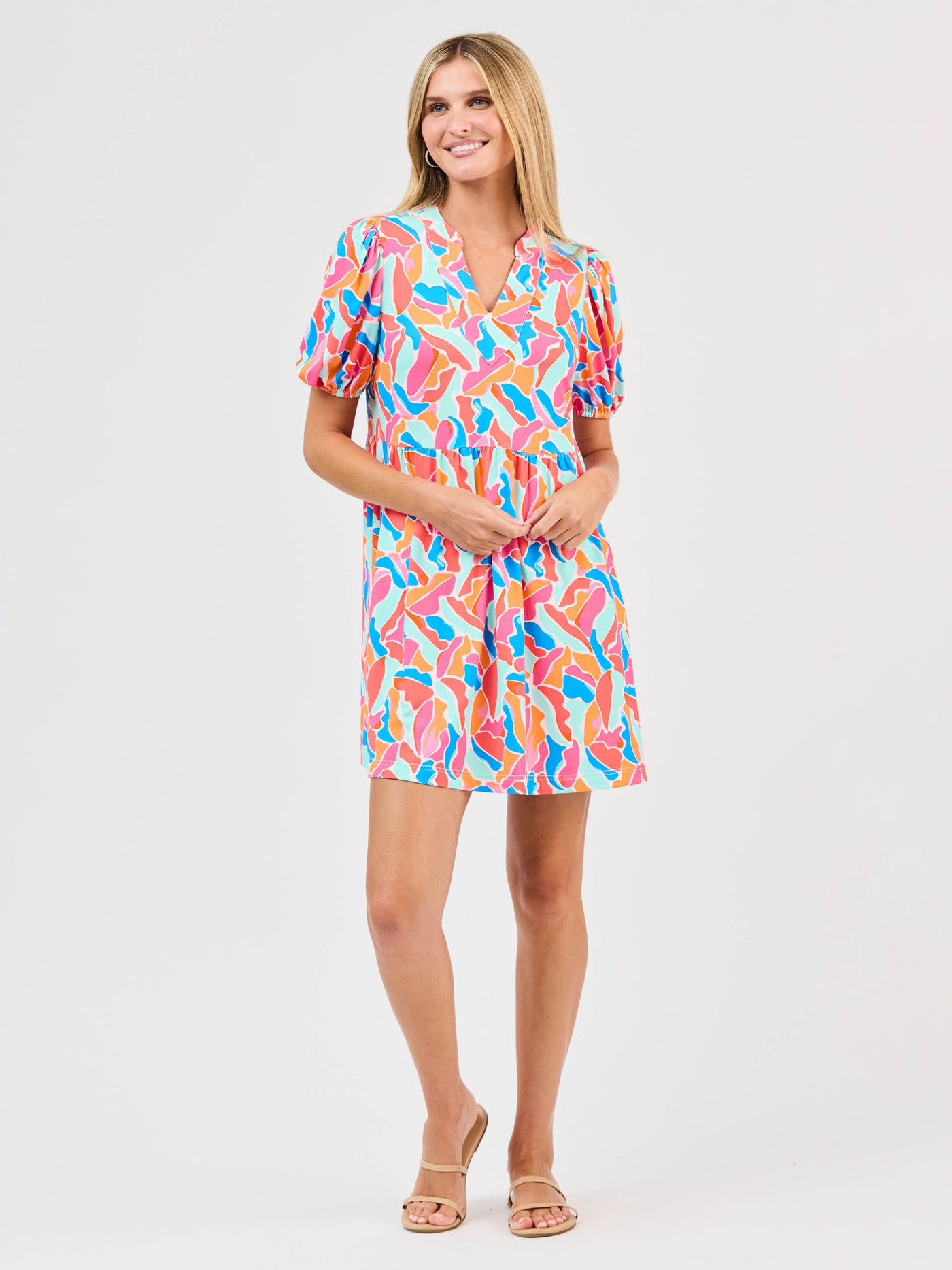 FINAL SALE - Catalina Dress | Cool Waters Blue